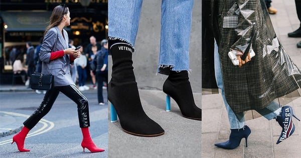 沒眼花!只需三位數,就可擁有冬季至潮thin-heeled sock boots!