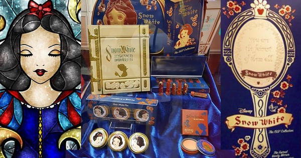 古典包裝美妝品牌Bésame cosmetics推出白雪公主系列,是時候買回你的童年回憶!
