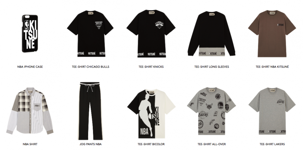 NBA x Maison Kitsuné
