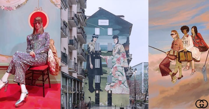 下一站... Gucci 把壁畫藝術帶來香港 !