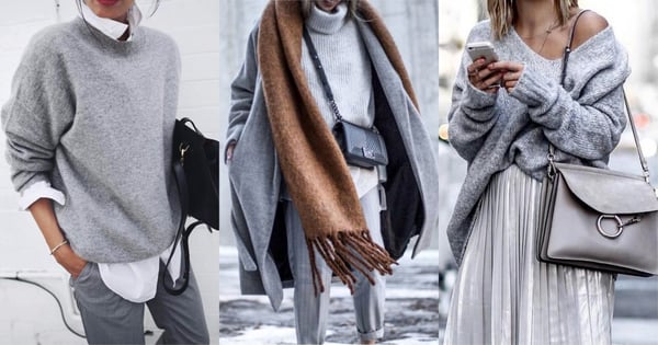 豐富你的時尚美學：告別黑白  運用百搭灰色去堆疊出中性質感！
