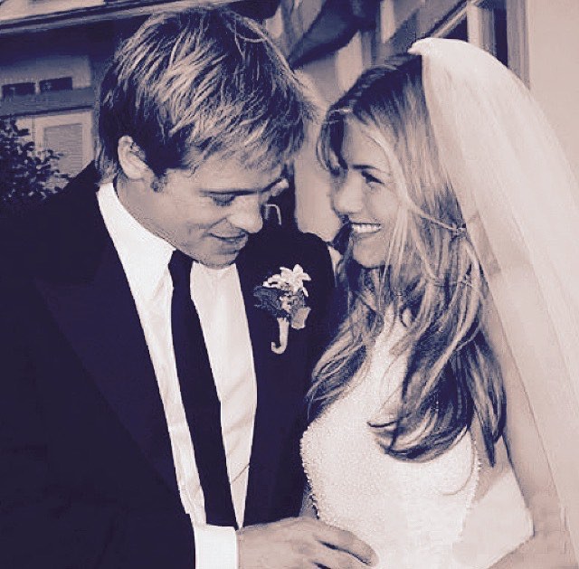 Instagram @bradandjennifer_