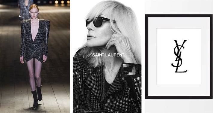 與聖羅蘭獨立精神並存的靈魂人物：Betty Catroux首次參與Saint Laurent 2018秋冬廣告拍攝