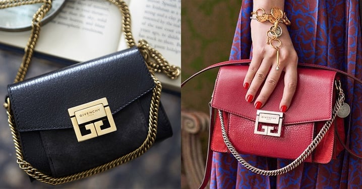 It bag之王Clare Waight Keller為Givenchy打造的首個手袋—GV3，盡顯復古味道！