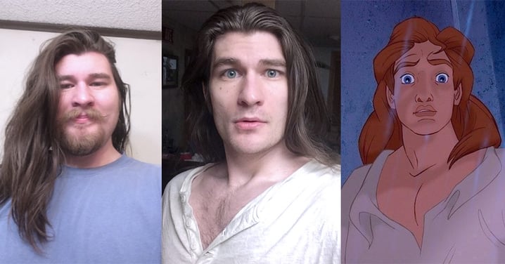 不要笑！每個肥仔都可能是「潛力股」，這男子減掉70磅就成為了迪士尼的「帥氣王子」！