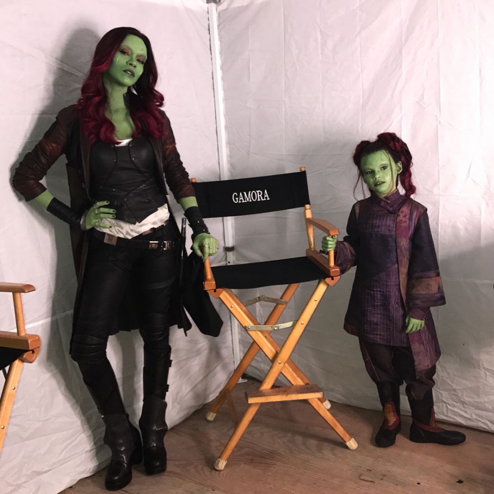 Instagram @zoesaldana