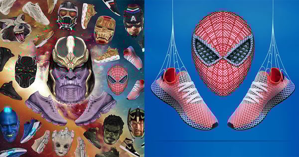 當復仇者聯盟的英雄們遇上大熱球鞋時,會變成怎麼樣呢?