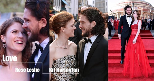 「感情是可以培養出來」假戲真做《權力遊戲》演員Kit Harington和 Rose Leslie 要結婚了 !