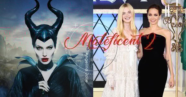 黑魔后開拍第2集續集：演員Angelina Jolie和Elle Fanning 在幕後花絮露出可愛的一面！