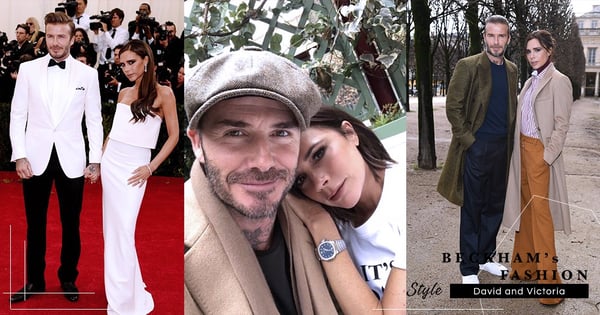 「金牌夫婦的時尚」David Beckham和太太Victoria 原來多年來也為對方相襯情侶裝出席公開場合！