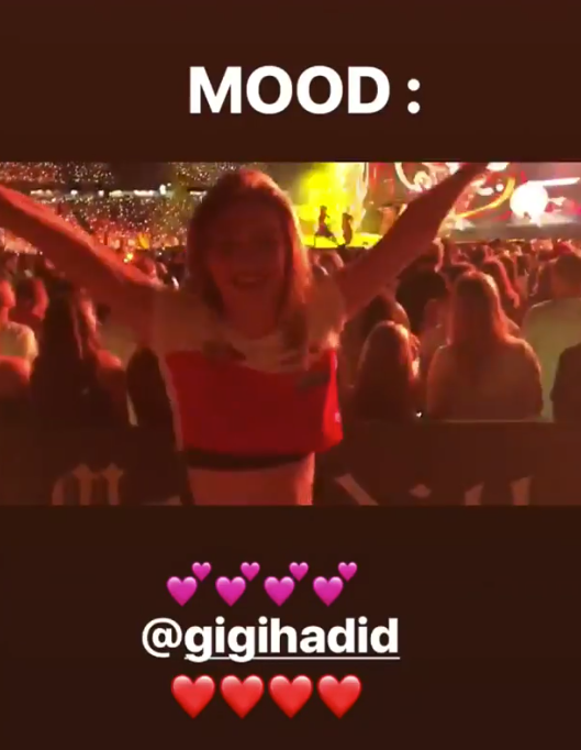 IG story： Taylor Swift 