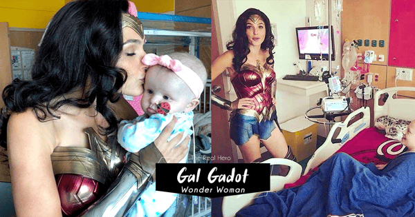 「這就是超級英雄所做的！」Gal Gadot 為訪問兒童醫院製造驚喜，化身為神奇女俠！