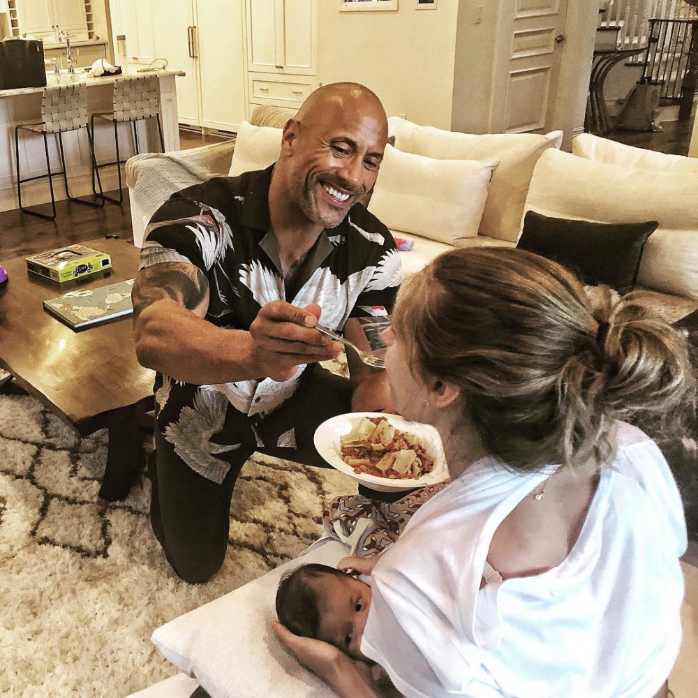 Instagram @therock