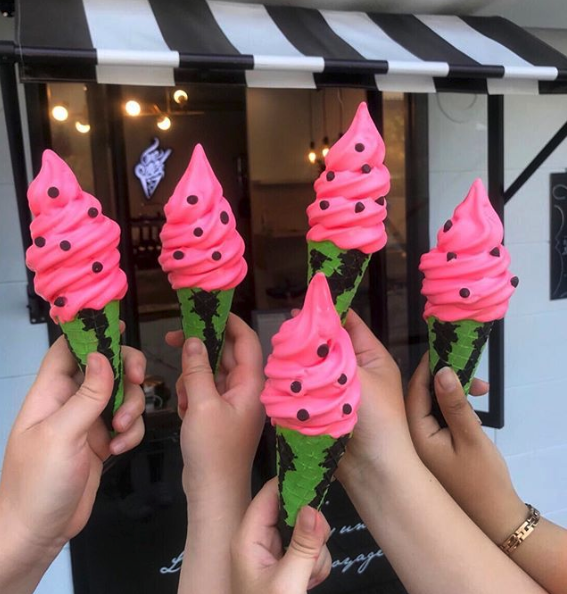 Instagram @cornerconegelato