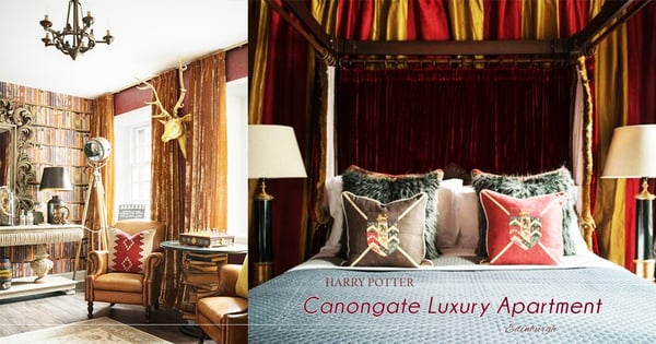 進入魔法世界不再是夢!英國愛丁堡特設哈利波特民宿,霍格華茲的宿舍大門為你打開!