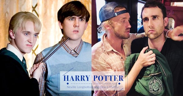 「好朋友存在彼此心裡」 Tom Felton 重新扮演馬份，開玩笑地嘲弄 Matthew Lewis！