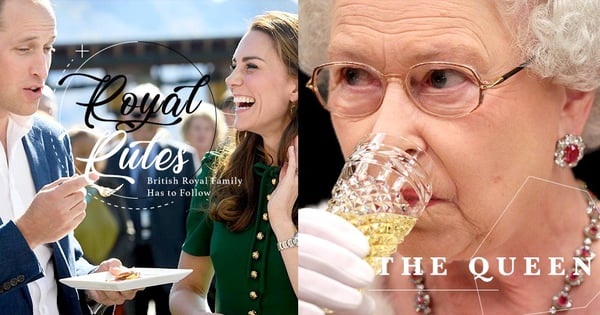 如果女王用餐完畢，你也不能再吃！英國皇室成員必須遵守的規則清單