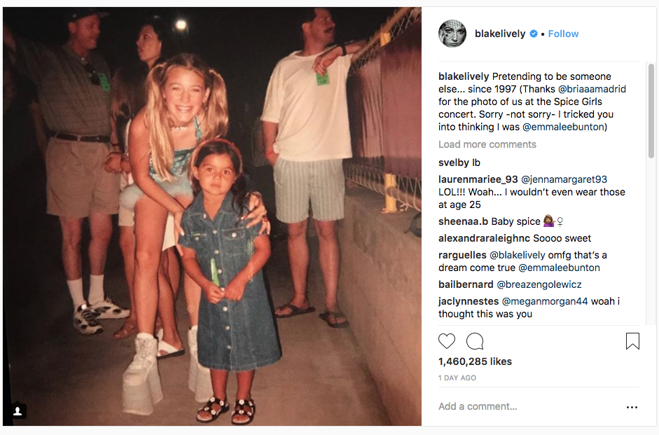 Instagram @blakelively