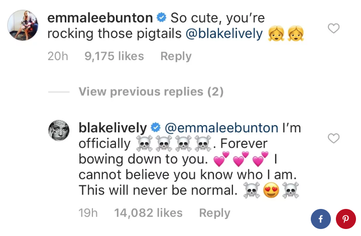Instagram @blakelively