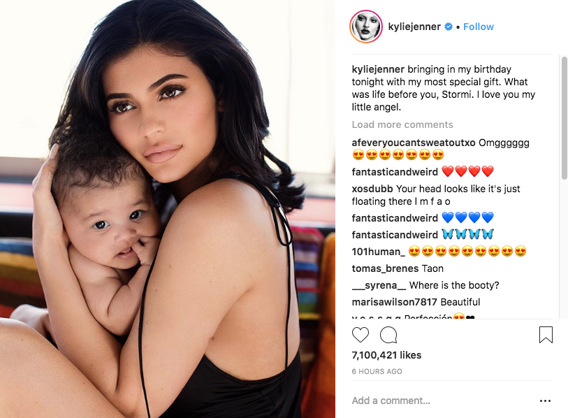 Instagram @KylieJenner