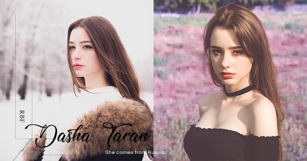 你夠膽駕馭「厭世臉」嗎？俄羅斯女生Dasha Taran美得夢幻，就算一副厭世臉也沒問題！