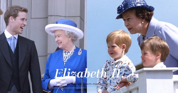 「寵愛家人的外婆」你沒有看過的英女王:伊莉莎白二世的慈祥時刻!