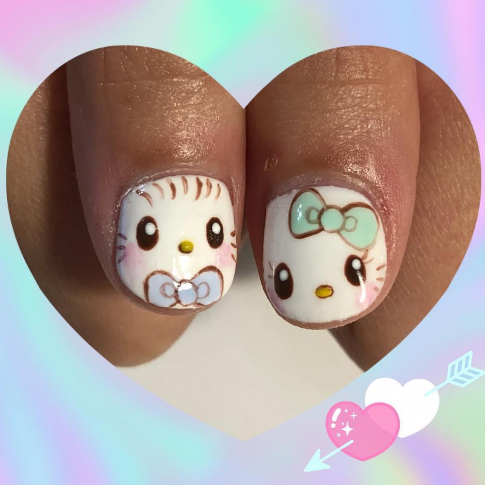 Instagram @fancyfingerz3dnailart