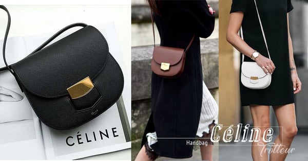 別再多考慮，再想就沒有了！Céline Trotteur Bag停產，把握最後機會入手這極美的馬鞍手袋！