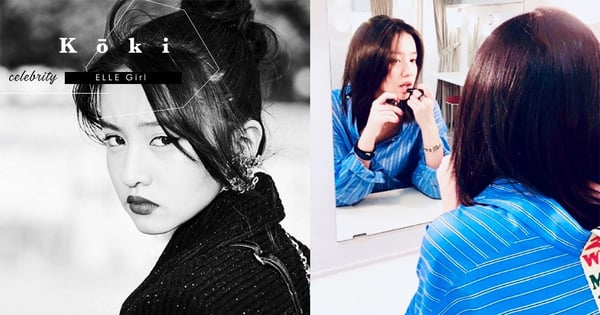 ELLE JAPAN 10月號廣告主角:Kōki!再度遠赴巴黎進行拍攝,美麗動人展現基因的強大!
