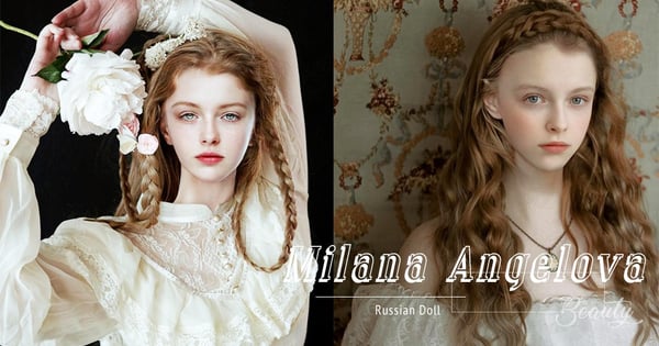 她就是從油畫走出來的天使：俄羅斯網紅 Milana Angelova 美得脫俗絕塵，實在太不真實！