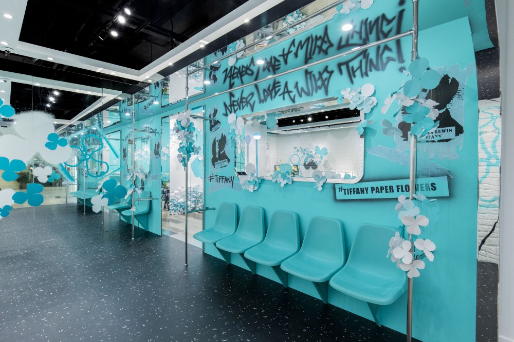 Tiffany & Co.型格紐約地鐵車廂裝置降臨香港！