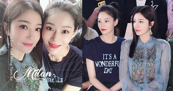 把《延禧攻略》延伸至時尚界盛事，富察皇后與純妃牽手出席米蘭時裝週！