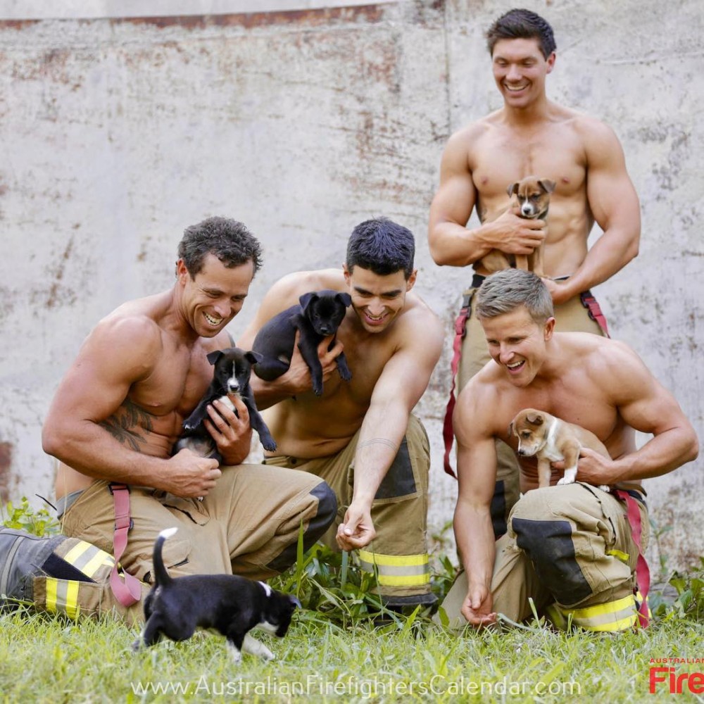 Instagram @australianfirefighterscalendar