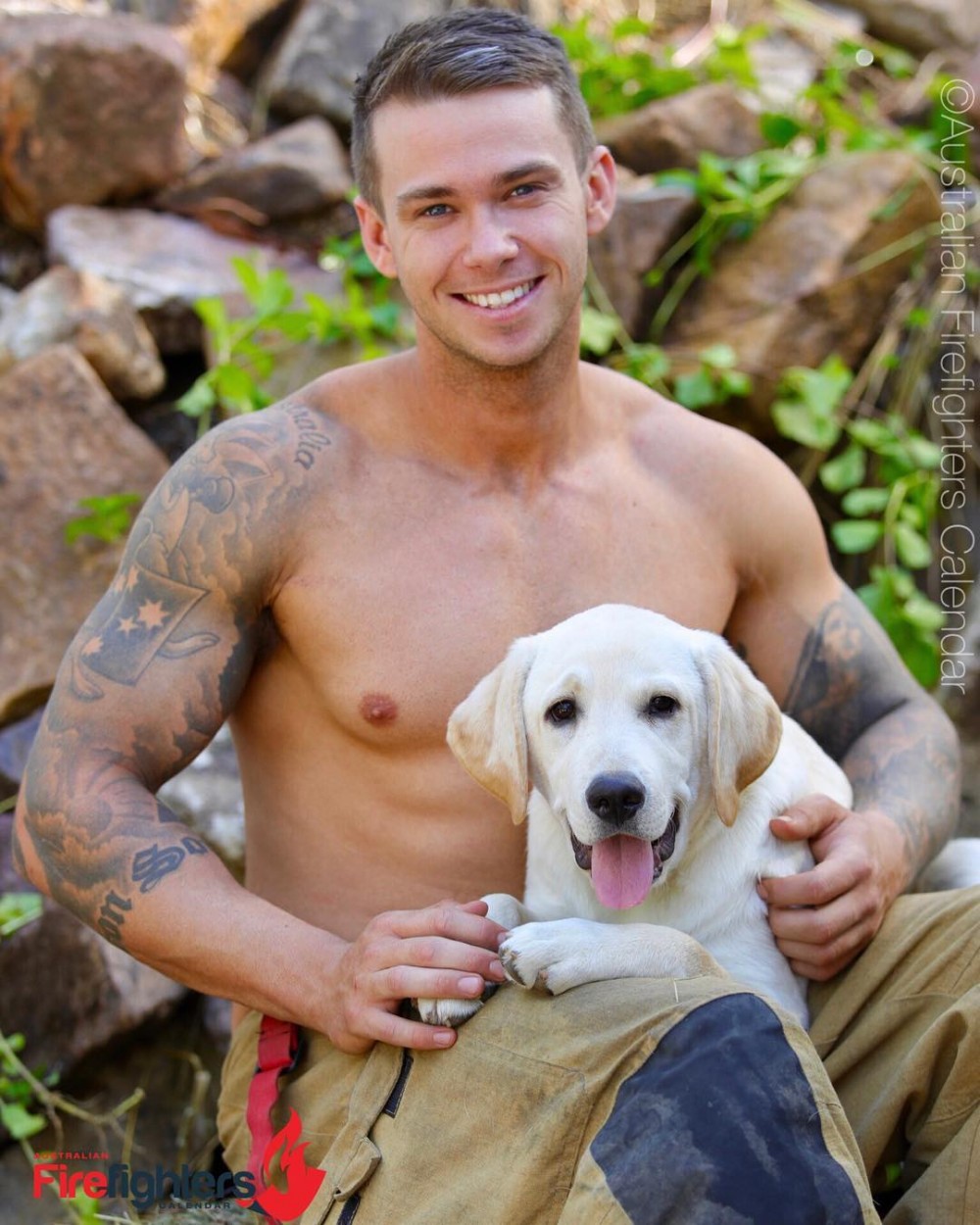 Instagram @australianfirefighterscalendar