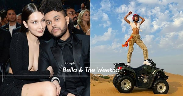 「這是我們一生的回憶」Bella Hadid 跟男友The Weeknd營造浪漫二人世界，度過豪華又甜蜜的假期！