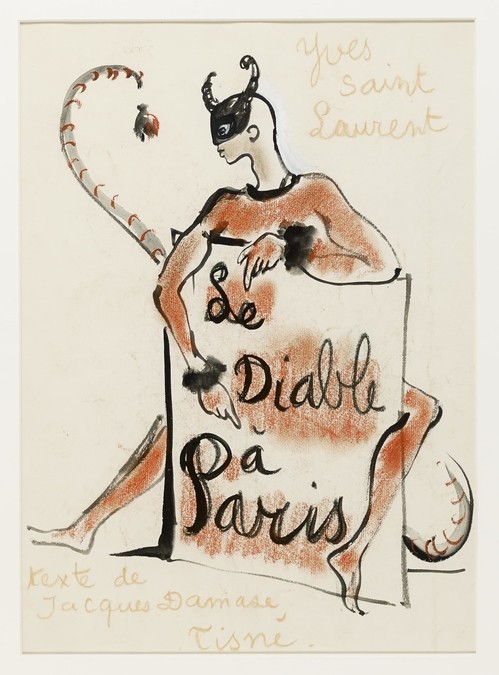 Yves Saint Laurent - Le Diable à Paris © Fabrice Gousset