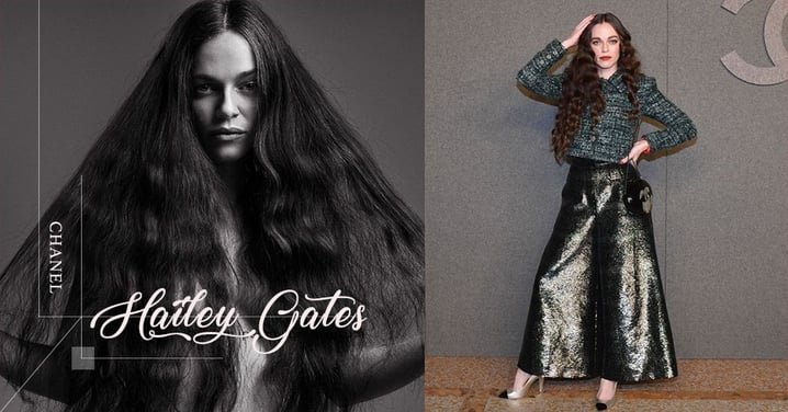 長髮公主Hailey Gates搖身一變，由主持人變成CHANEL新寵兒！