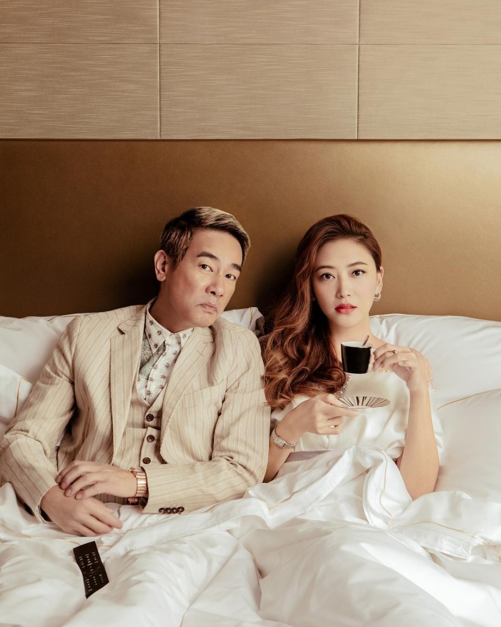 結婚九年恩愛如昔!陳小春和應采兒再度披上婚紗!