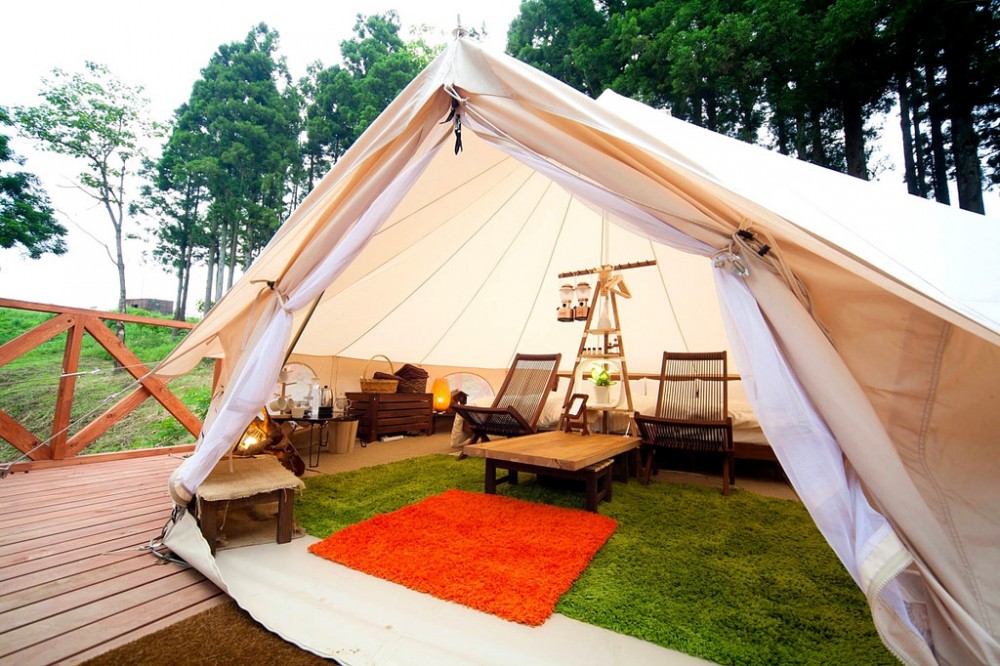 體驗豪華的野外生活～日本最棒的大自然住宿Glamping！一生人要來感受一次！2