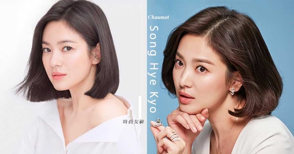 宋慧喬最愛藍白色禮服，從短片中可看到她如何打扮成時尚女神！