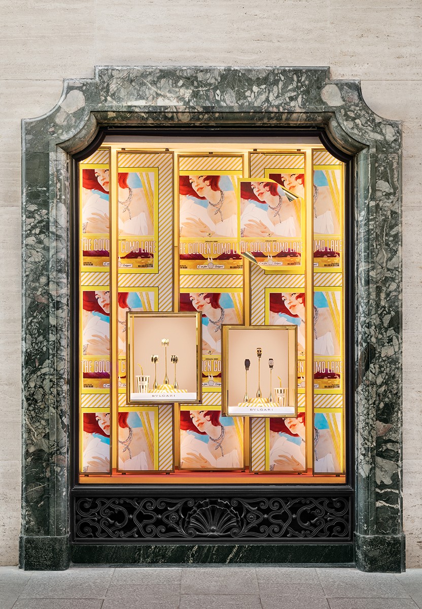 時光回到50年代的電影世界，映照BVLGARI BVLGARI夏日首飾系列