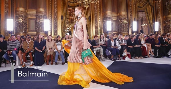 【巴黎時裝週】Balmain的天后時尚！Olivier Rousteing坦誠面對自己！