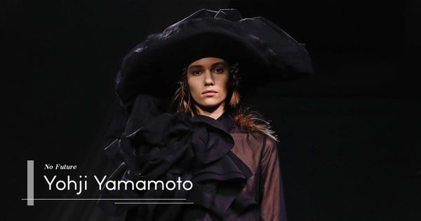 【巴黎時裝週】Yohji Yamamoto的未來!山本耀司的鮮花和絕望之歌!