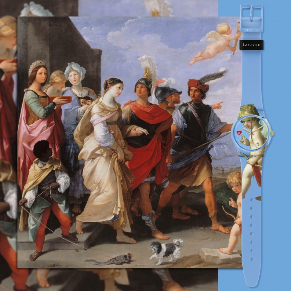 SWATCH Guido Reni作品誘拐海倫The Abduction of Helen