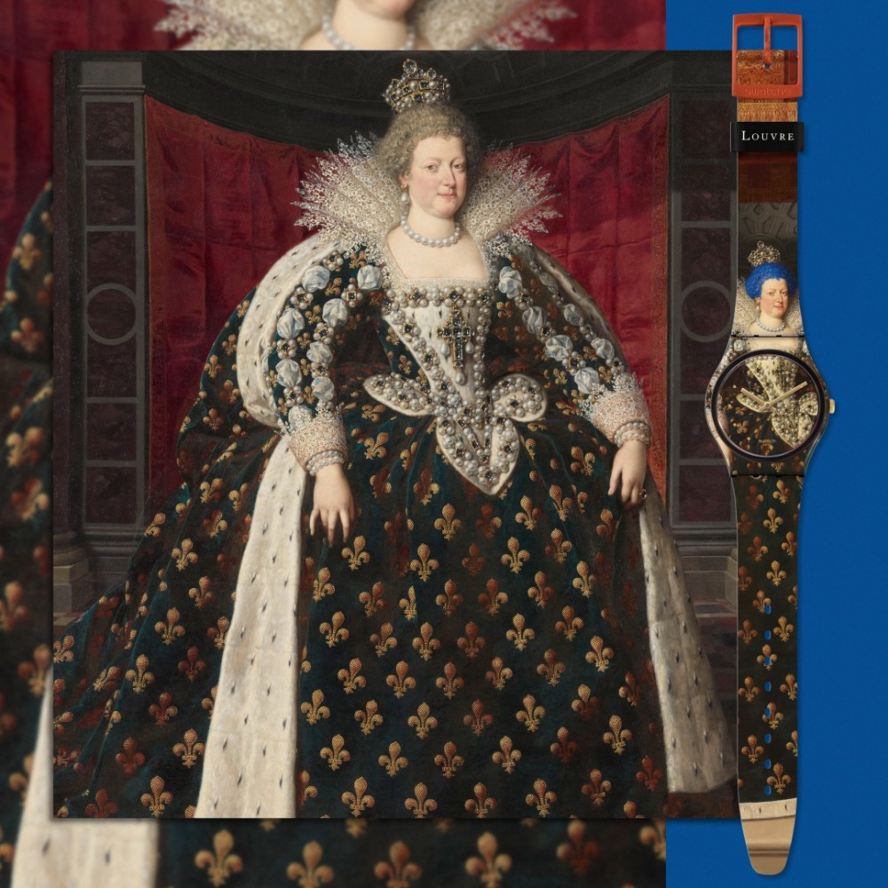 SWATCH HAIRYBLUE MARY