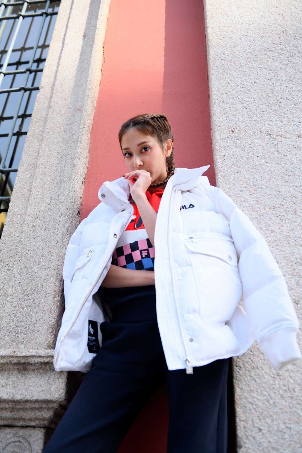 FILA玩味的街頭時尚之旅！陳凱琳完美演繹多個不同的潮流造型！