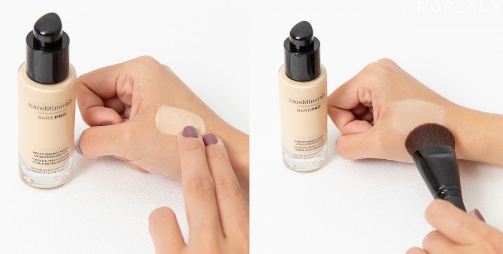 【編輯測試】粉底液應該用手指 還是用粉底掃上妝效果最貼服?