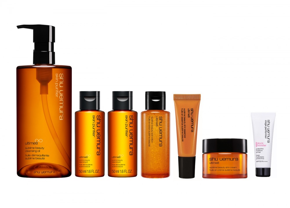 SHU UEMURA Ultime8黃金琥珀潔顏油套裝