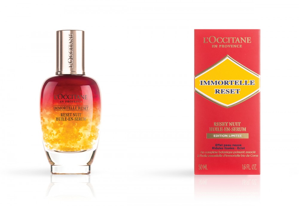 L’OCCITANE Immortelle Overnight Reset in Serum Chinese New Year 2019 Limited Edition 蠟菊煥活雙效精華節慶限定增量