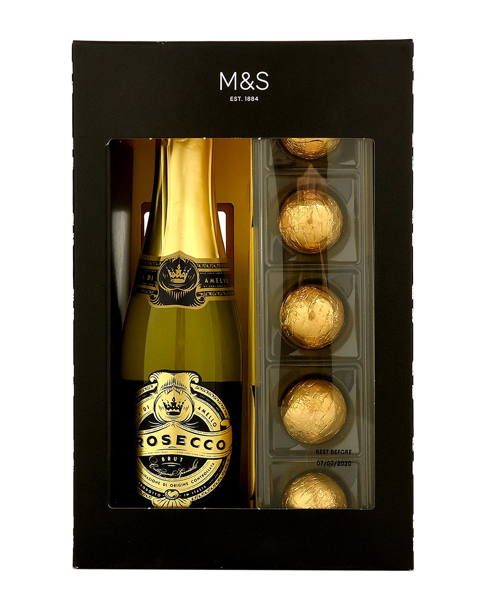 MARKS & SPENCER 意大利氣酒連軟心朱古力禮盒